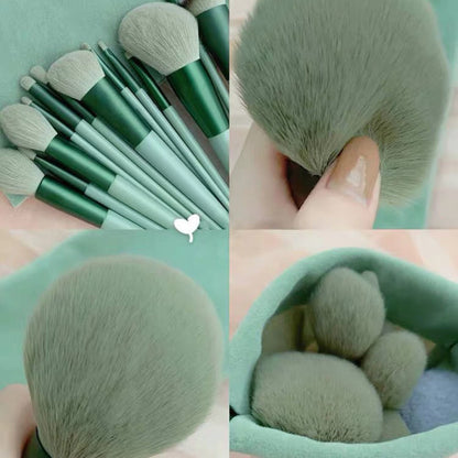 Makeup Brush Set 13Pcs Foundation Blush Eye Shadow Cosmetic