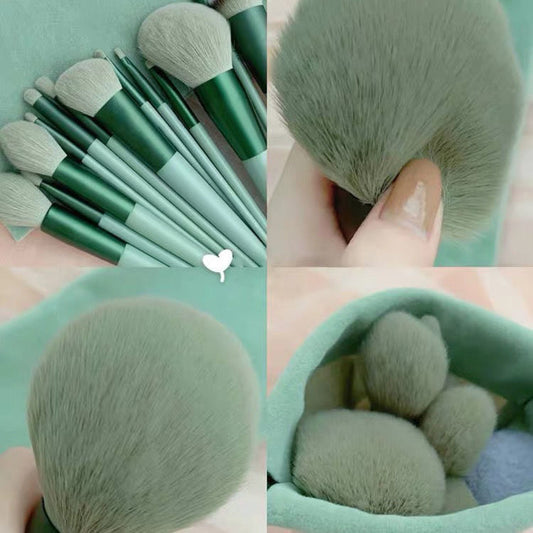 Makeup Brush Set 13Pcs Foundation Blush Eye Shadow Cosmetic
