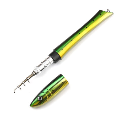 Luya Ice Fishing Pen Rod – Perfect for Rock & Ice Fishing