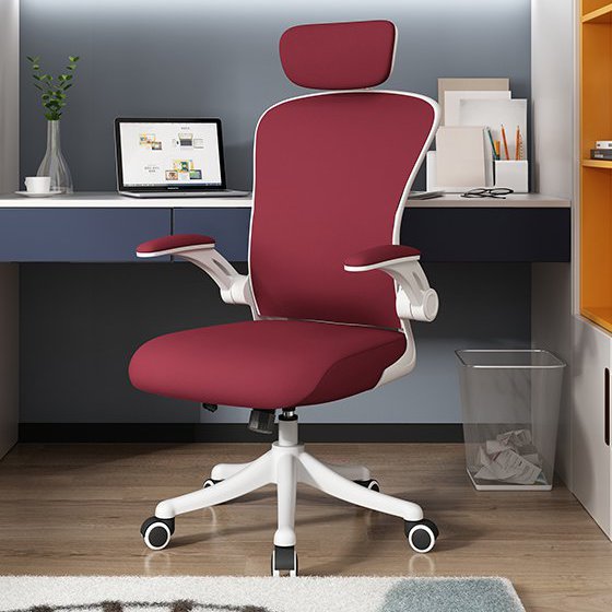 Adjustable Swivel Office Chair Ergonomic Design with Headrest