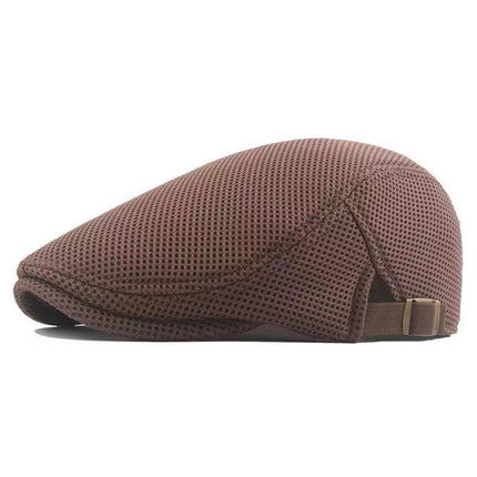 Buy Korean Style Beret Hat – Solid Color Trendy Sun Cap for Men
