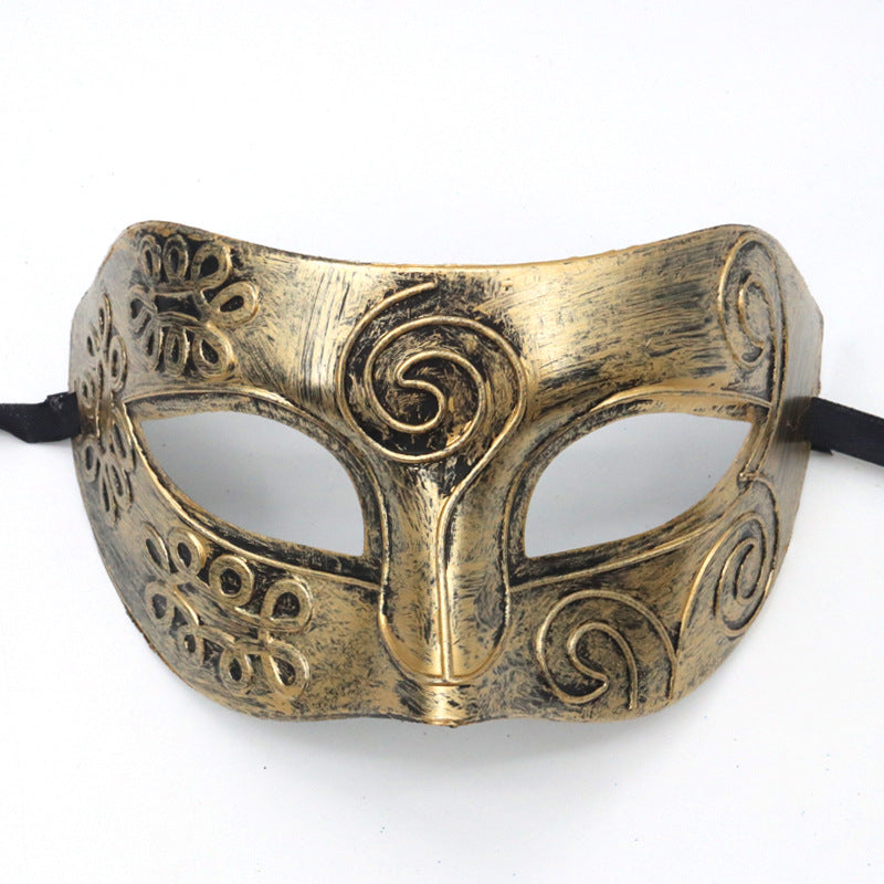 Halloween Ball Party Vintage Prince Flat Head Costume Mask