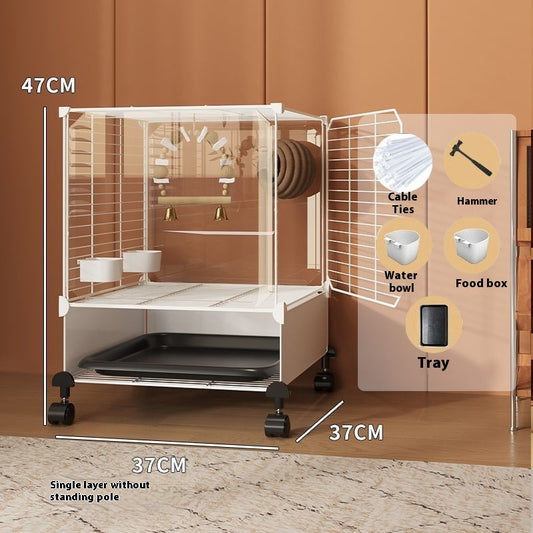 Large Household Luxury Bird Cage – New Villa Design for Home