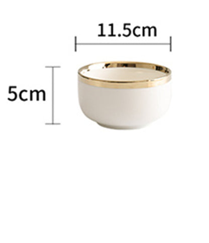 Wedding Gifts Home Bowls and Plates for Elegant Tableware