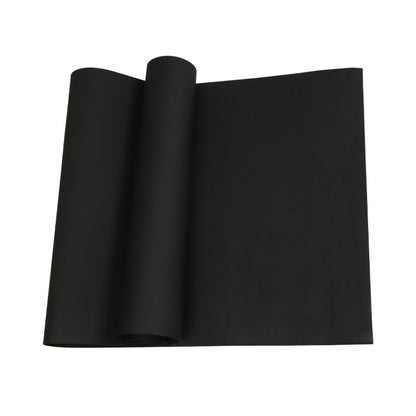 Blue and yellow EVA yoga mat