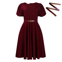 Burgundy  Belt
