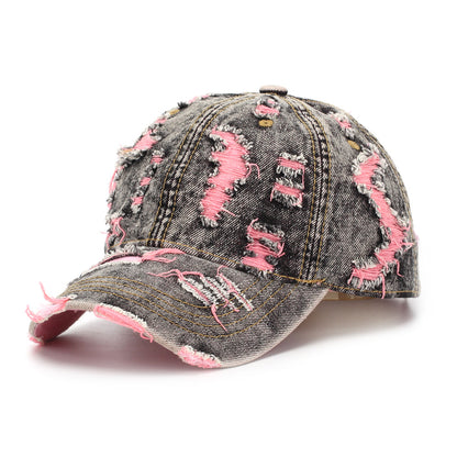 Buy Ripped-Line Letter Sun Hat for Men & Women – Casual Wear