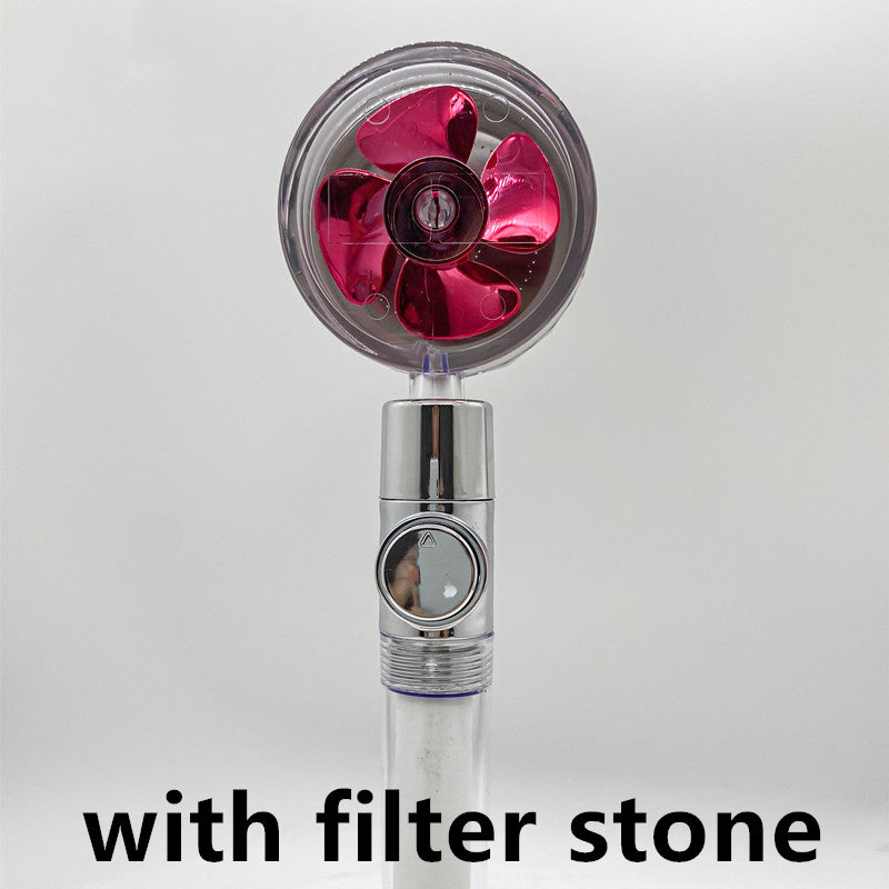 Buy Shower Head Water Saving – 360° Rotating ABS Rain Nozzle