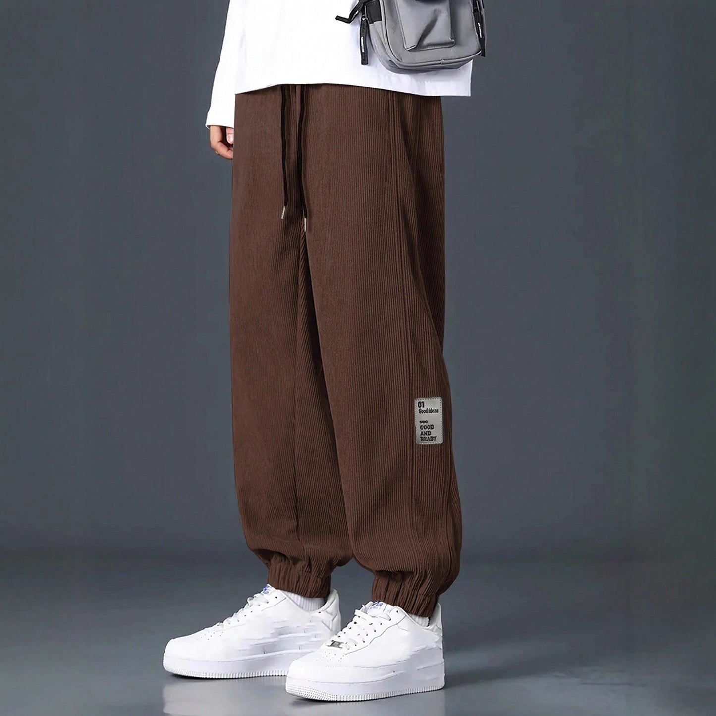 Casual Corduroy Work Pants for Sports and Everyday Comfort