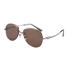 Tea Crystal Gunmetal Frame