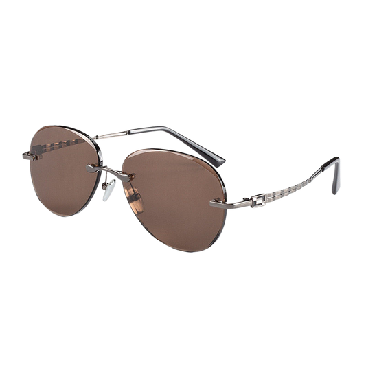 Red Leaf Crystal Eyeglasses for Trendy Comfort Modern Style