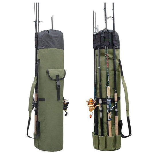 Buy Cylinder Outdoor Fishing Rod Bag Sea Rod Gear Storage Bag