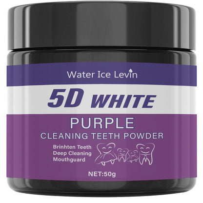 Water Ice Levin Purple Tooth Powder Fresh Breath Paste