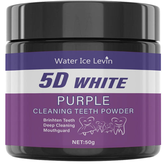 Water Ice Levin Purple Tooth Powder Fresh Breath Paste