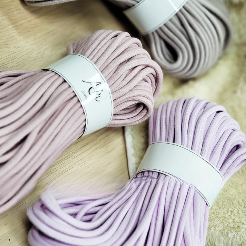 6mm Pure Cotton Cord for DIY Crafts and Sewing