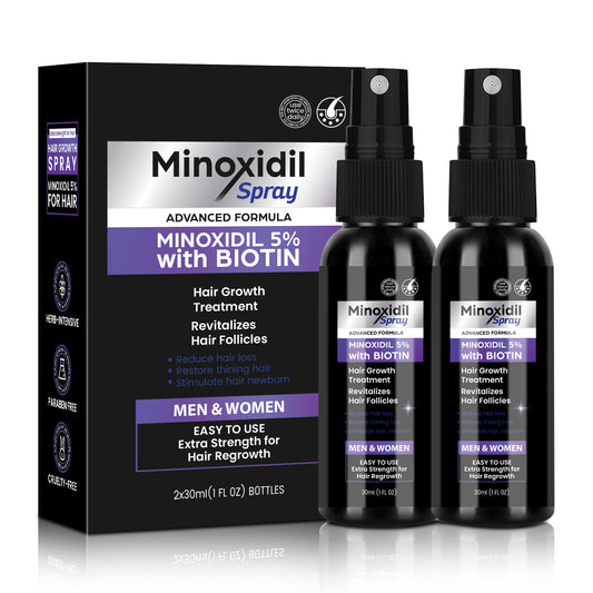 Hair Growth Spray for Dense Hair and Healthy Scalp Care