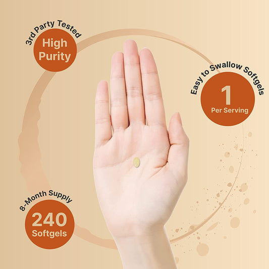 Vitamin D3 and K2 Softgel Capsules Bone Support Daily Fit