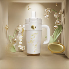 White 960ml Nano Ceramic Water-Based Lin