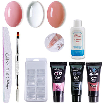 Nail Art Solid Extension Glue Set for Strong Nail Extensions