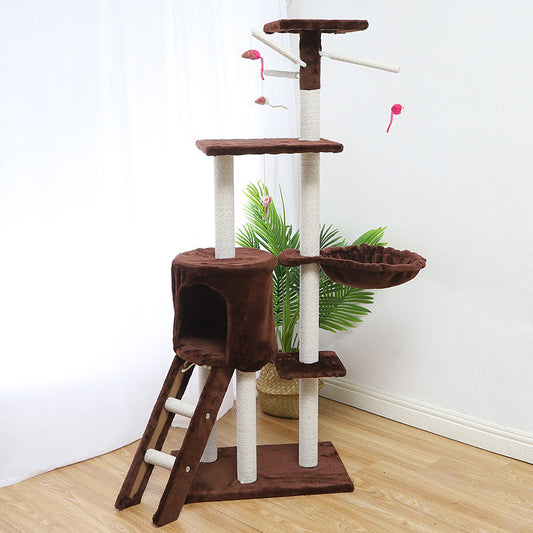 Buy Indoor Cat Climber and Cat House for Play Rest and Exercise