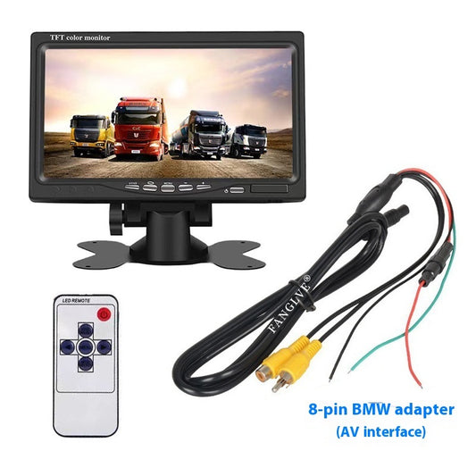 7 Inch Car Reversing Monitor Desktop Display for Parking