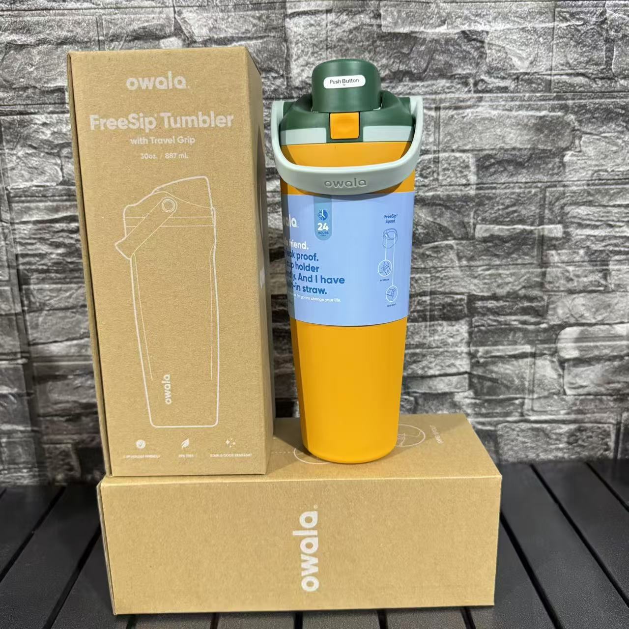 Stainless Steel Insulated Cup with Straw and Handle