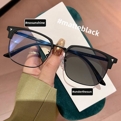 Photochromic Eyeglasses for Men with Stylish Frame Design