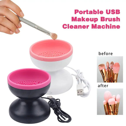 Buy Electric Makeup Brush Cleaner – Portable USB Automatic Tool