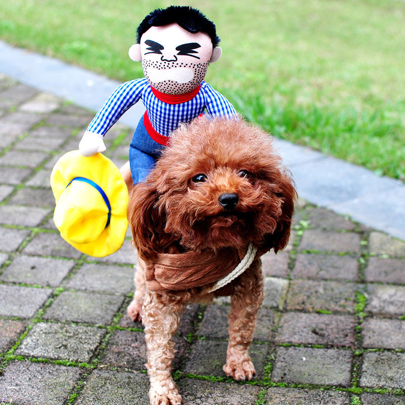 Buy Halloween Pet Costume Funny Dog Cosplay Outfit Adjustable