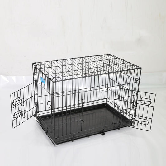 Folding Wire Cat Labrador Large Pet Cage for Dogs and Cats