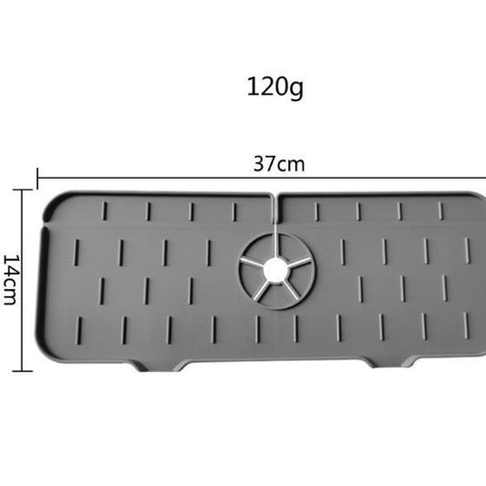 Kitchen Faucet Draining Mat for Splash-Proof Sink Care Uses
