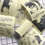 3pcs thermal paper / Yellow