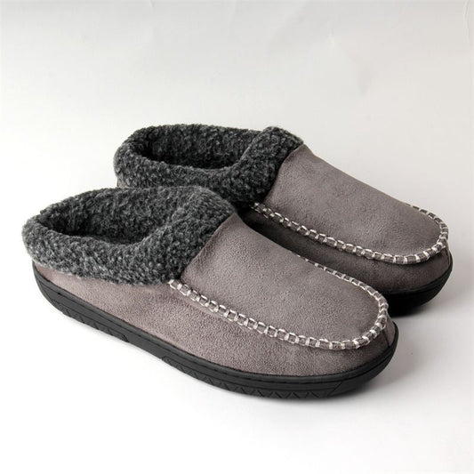 Men’s Cotton Slippers Outdoor Use Winter Home Wear Shoes