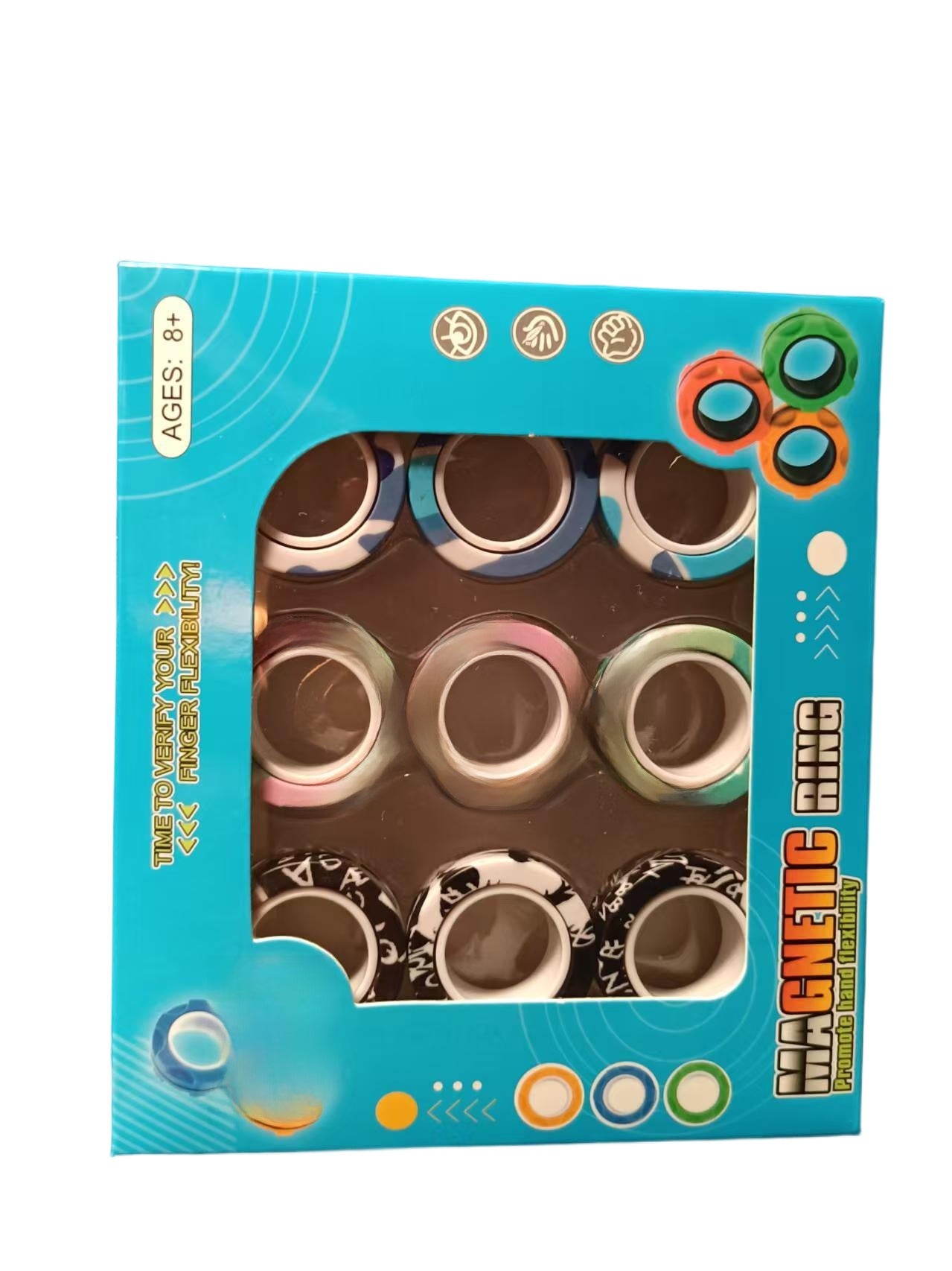 Magnetic Rotating Fidget Bracelet Toy for Kids Stress Relief