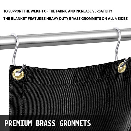 Welding Blanket 243.8x304.8cm Fiberglass Fire Retardant