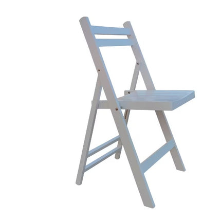Slatted Wood Folding Chairs – Durable Furniture for Events