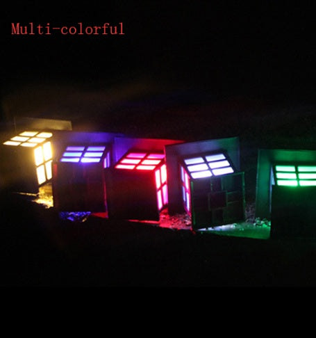 Solar Square Lawn Light Waterproof Outdoor Decoration Lamp