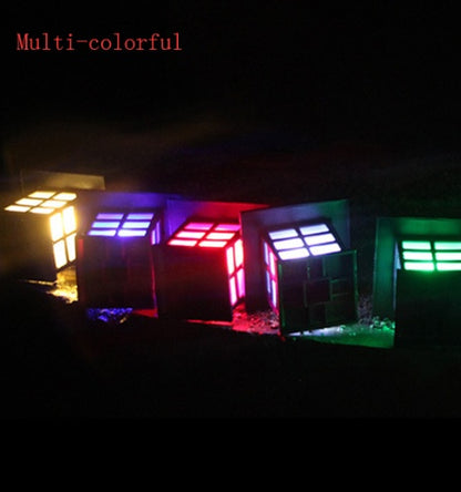 Solar Square Lawn Light Waterproof Outdoor Decoration Lamp