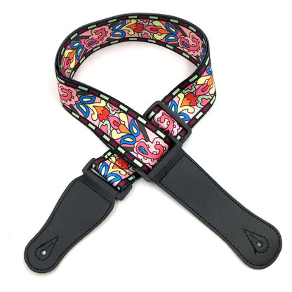 Widened Polyester Guitar Strap