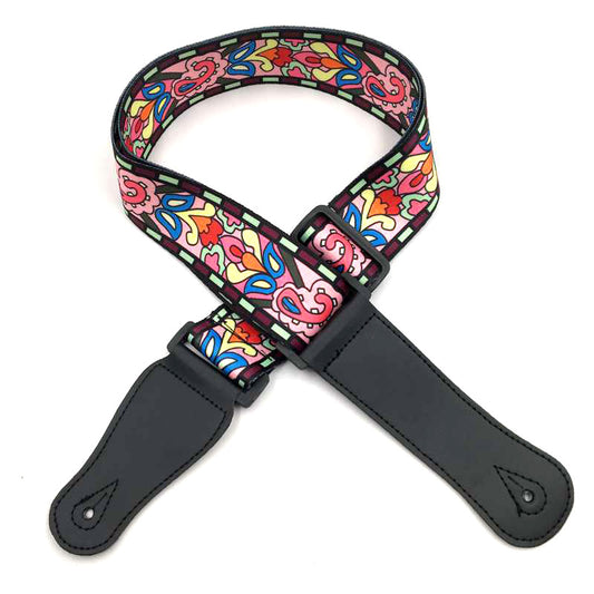 Widened Polyester Guitar Strap