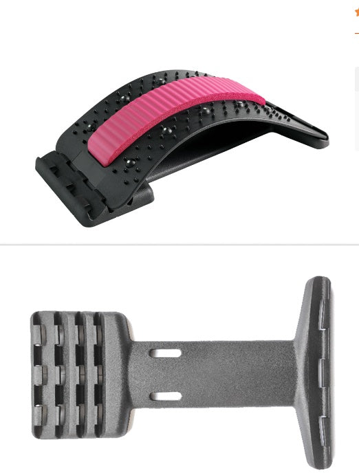 Back Stretcher Adjustable Massage Neck Waist Pain Relief