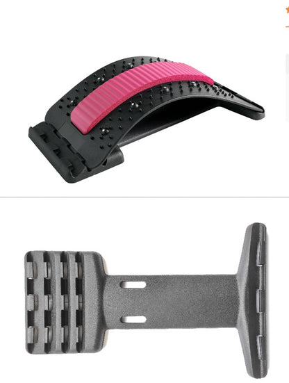 Back Stretcher Adjustable Massage Neck Waist Pain Relief
