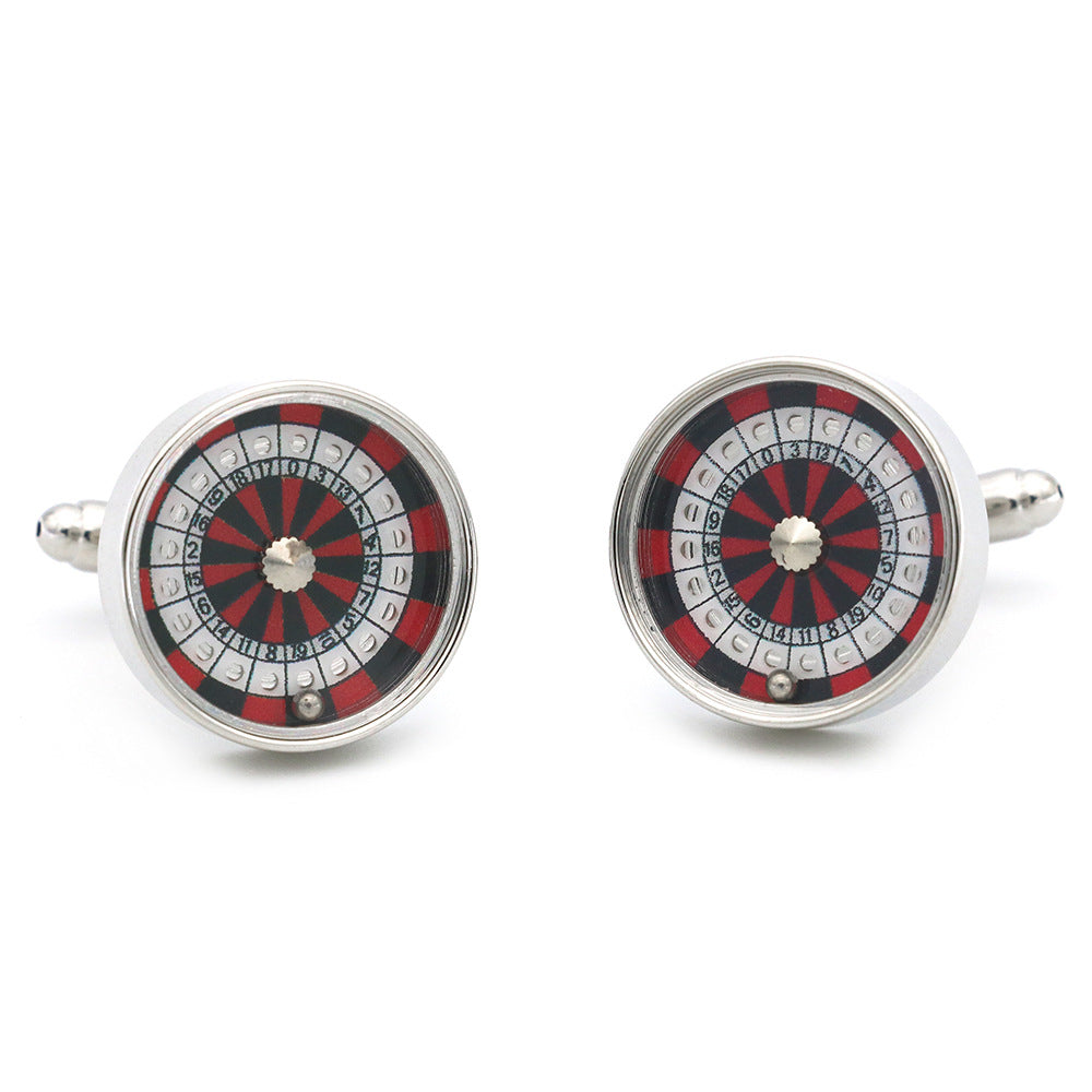 Buy New Lucky Spin Cufflinks for Men Elegant Style