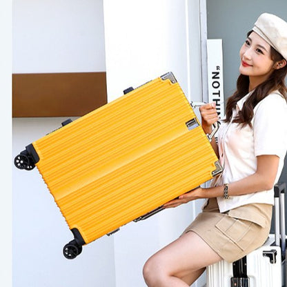 24 Inch Aluminum Frame Trolley Case Large Capacity Bag