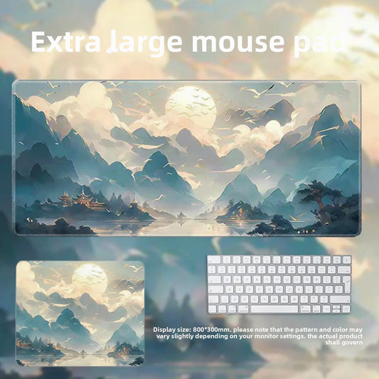 Anime Design Large Mouse Pad for Gaming and Office Desk Setup