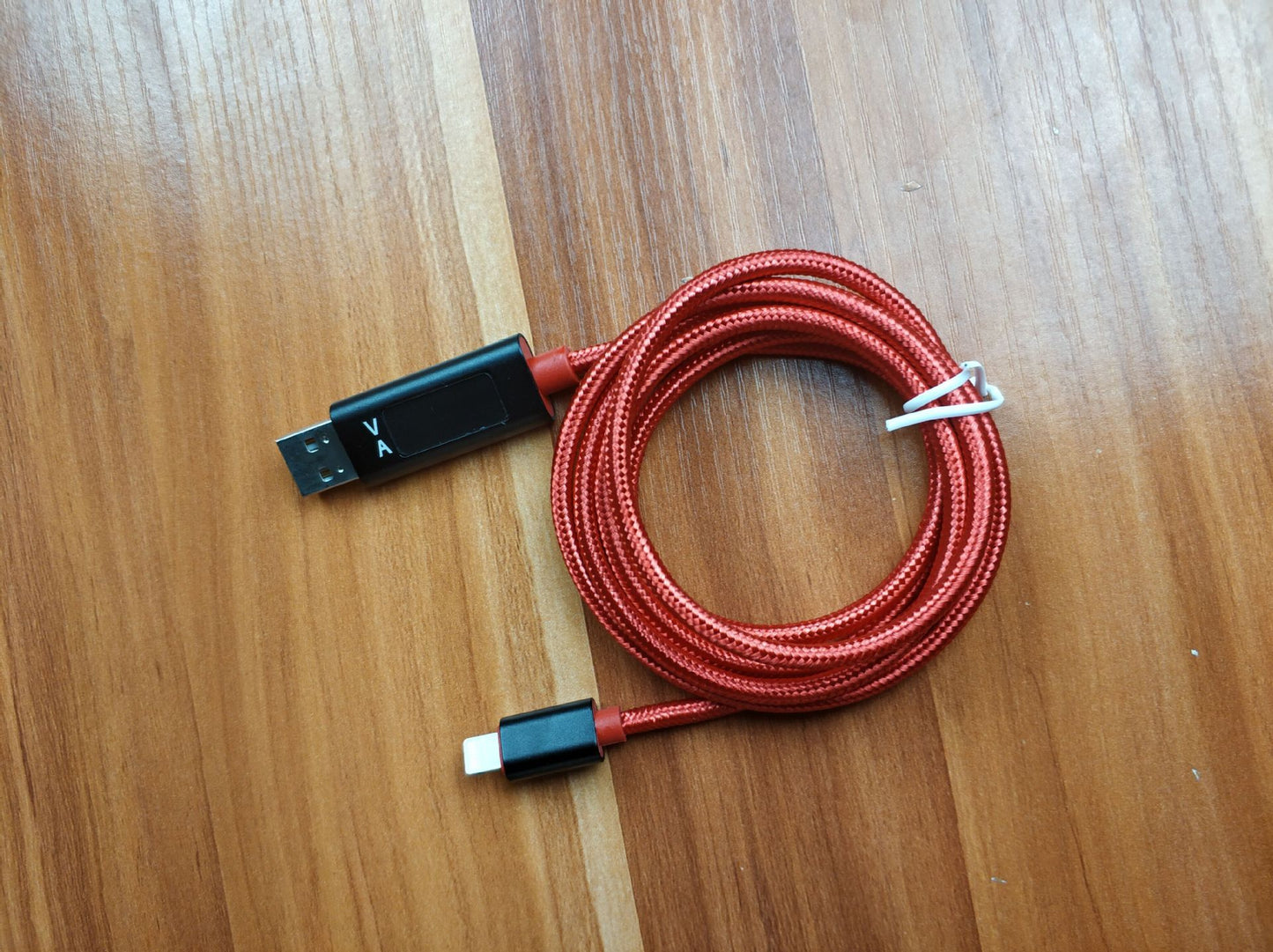 Nylon Smart Display Data Cable Apple Compatible Fast Charging