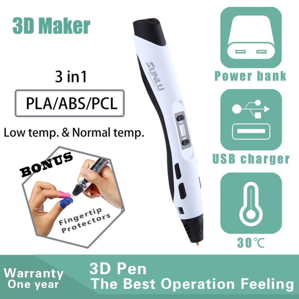 Buy 3D Printing Pen for 3D Painting, Graffiti & Creative Art