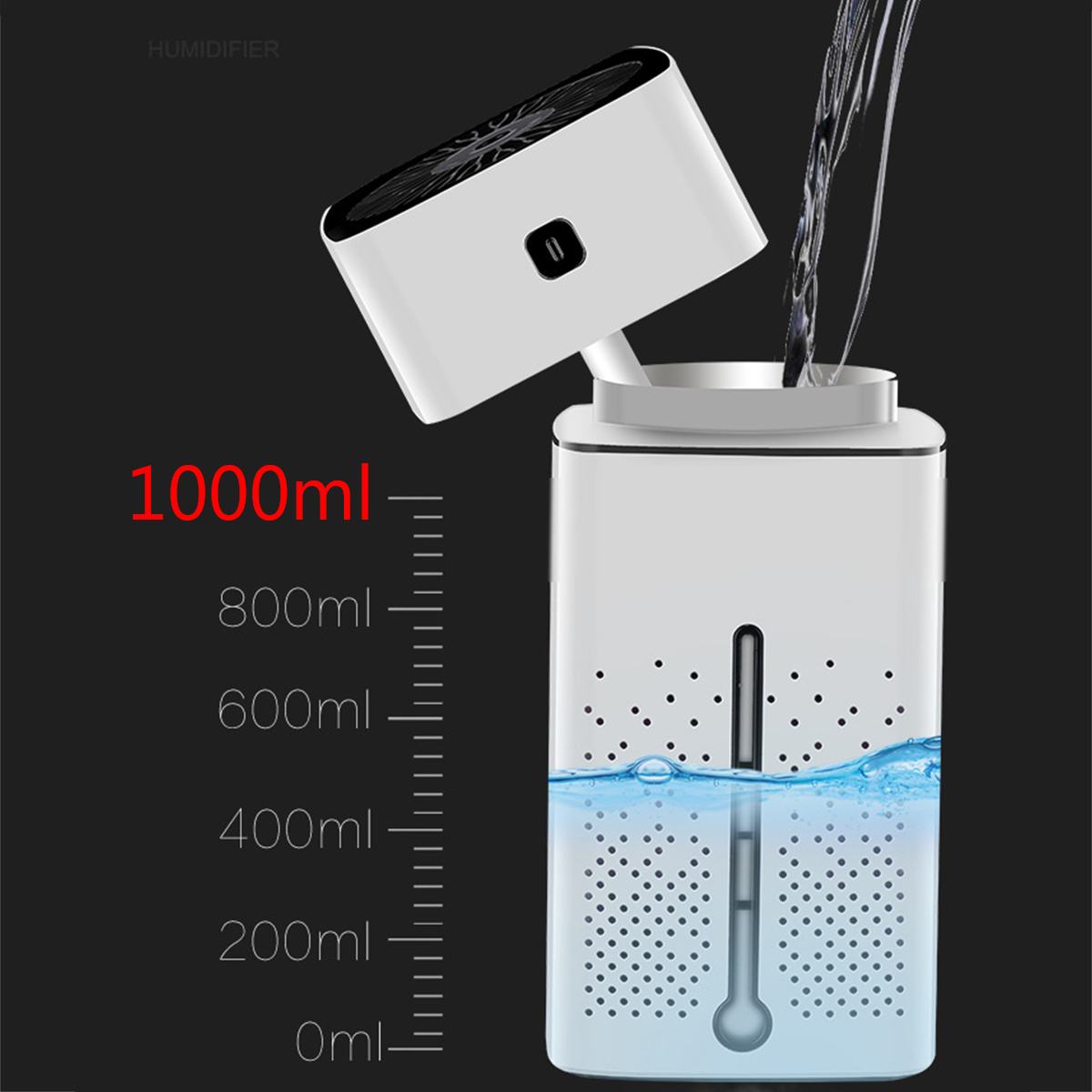 Air Purifier Humidifier for Home, Office, and Bedroom Use