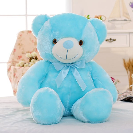 Creative Light Up LED Teddy Bear Toy Colorful Glowing Gift
