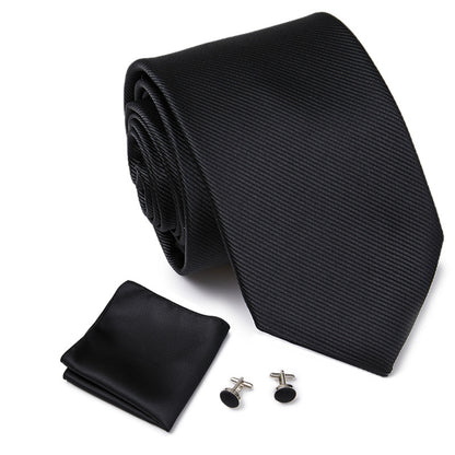 Multi Colored Striped Floral Mens Tie for Formal Party Wear
